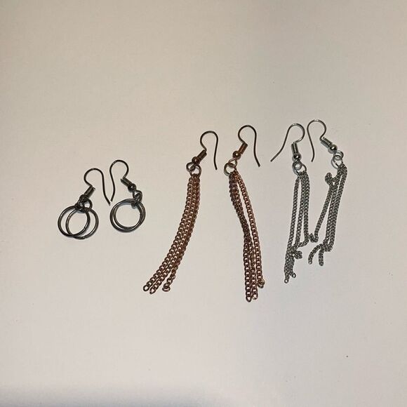 Set of 3 earrings - Picture 1 of 4